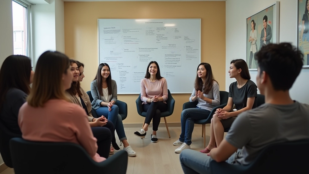 Goal clarity workshop participants engaged in collaborative planning session